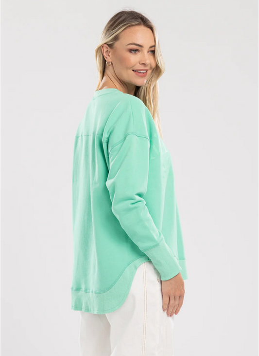 Mi Moso Ena Sweat - Green