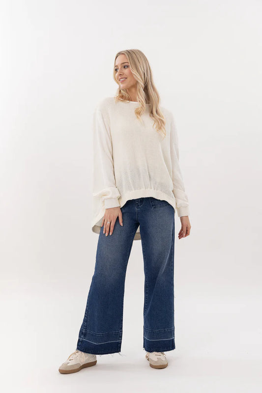 Mi Moso Neve Top - Cream