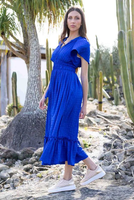 Charlo Mistee Maxi Dress - Blue