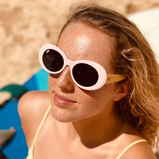 Moana Road Sunglasses Mae West Pink