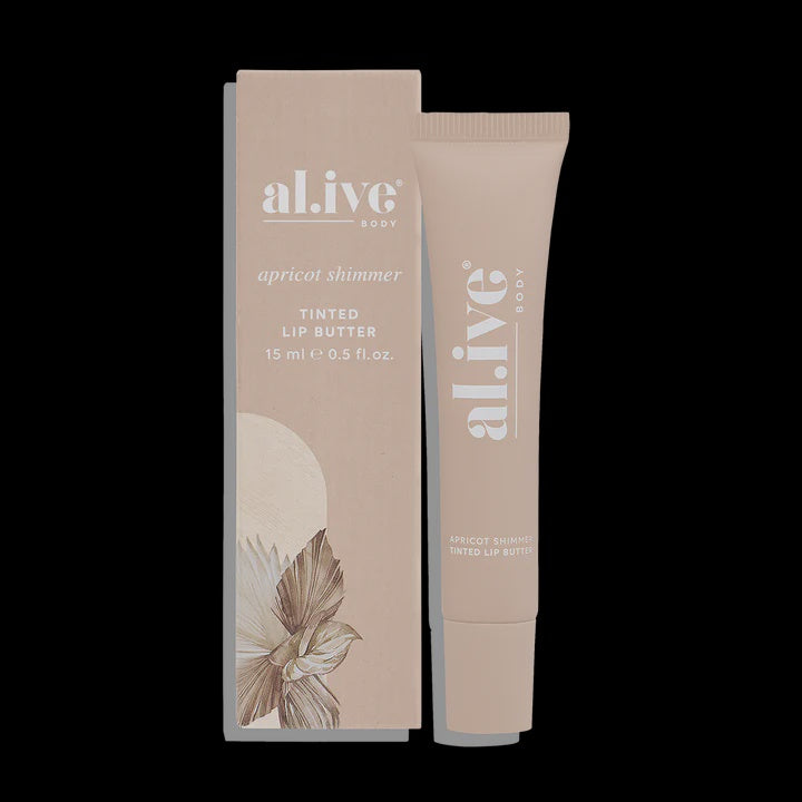 al.ive Tinted Lip Butter - Apricot Shimmer