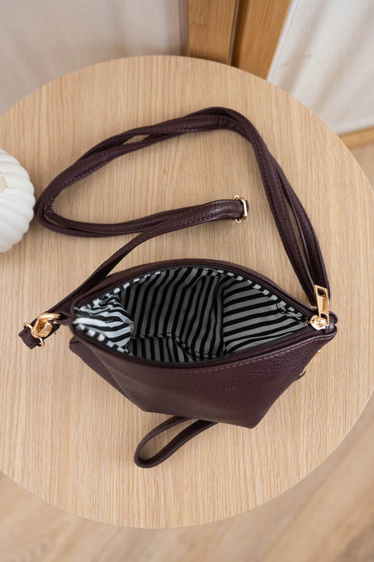 Moana Rd Viaduct Clutch - Wine