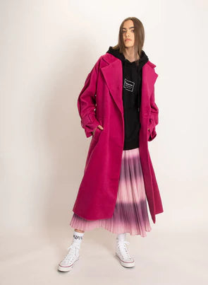 Federation Prize Coat Raspberry