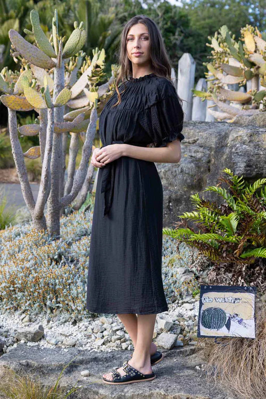 Charlo Rochelle Dress - Black