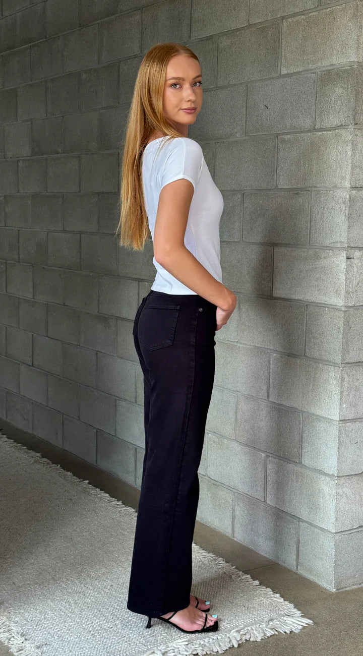 Junkfood Ruby May SHORT STUFF Jeans -Black