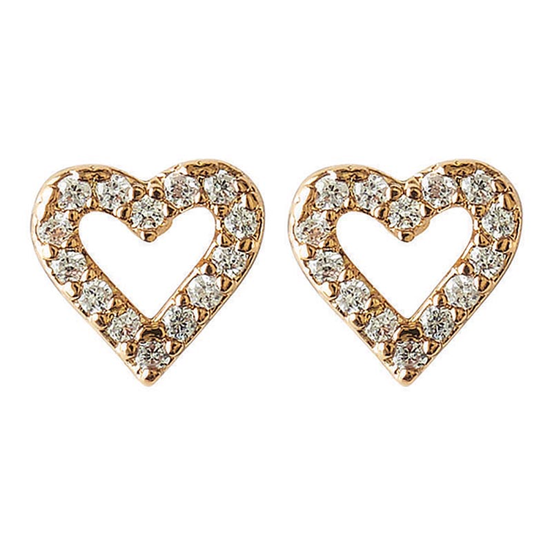 Artisanal Ceramic Ring Dish & Earrings - Love Lives Here