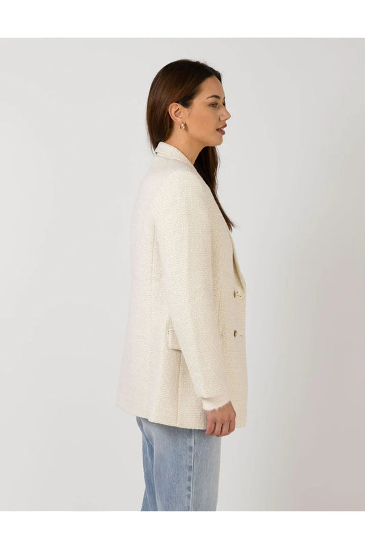 Stella + Gemma Dominque Blazer - Pearl
