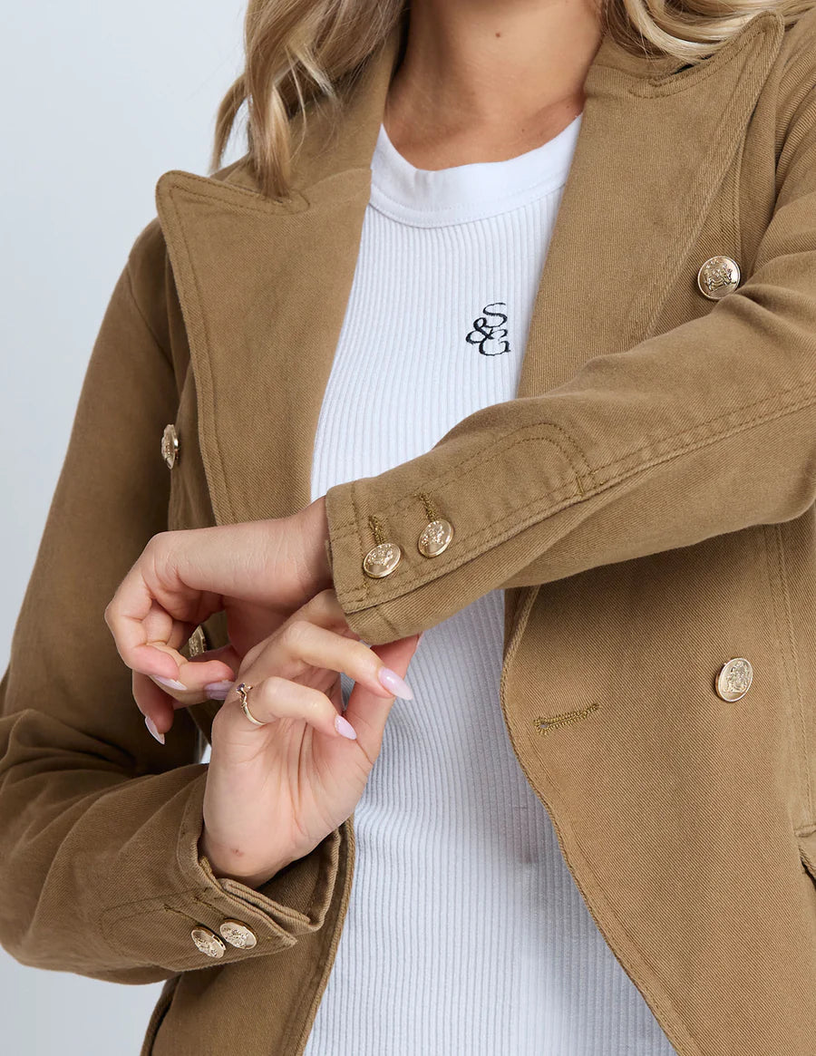 Stella + Gemma Dayna Jacket - Camel