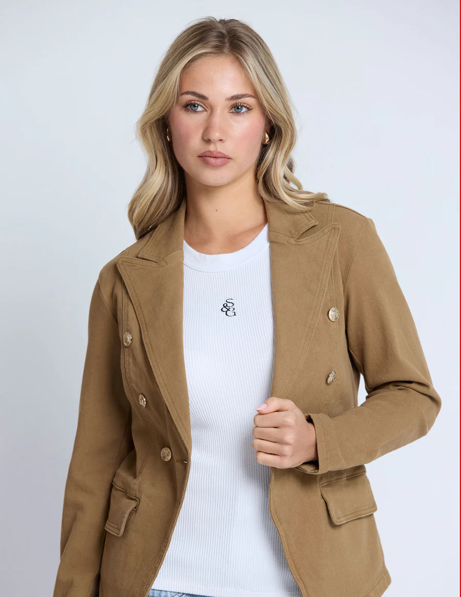 Stella + Gemma Dayna Jacket - Camel