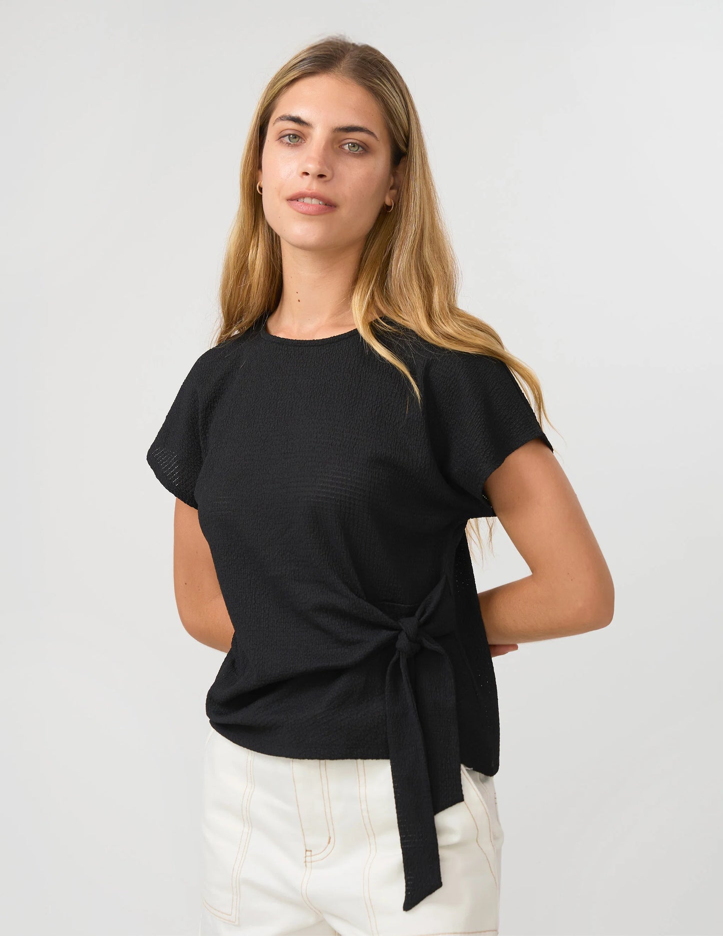 Stella + Gemma Cara Top - Black