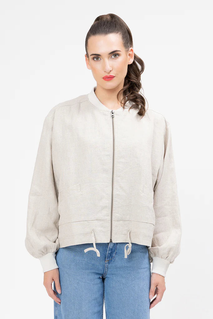 Seeking Lola Keen Jacket - Oatmeal
