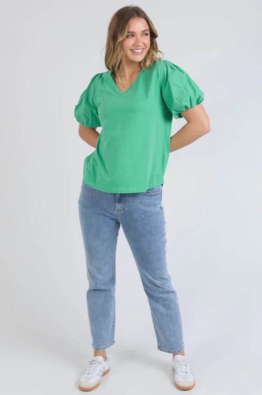 Elm Joy S/S Tee - Greenbriar