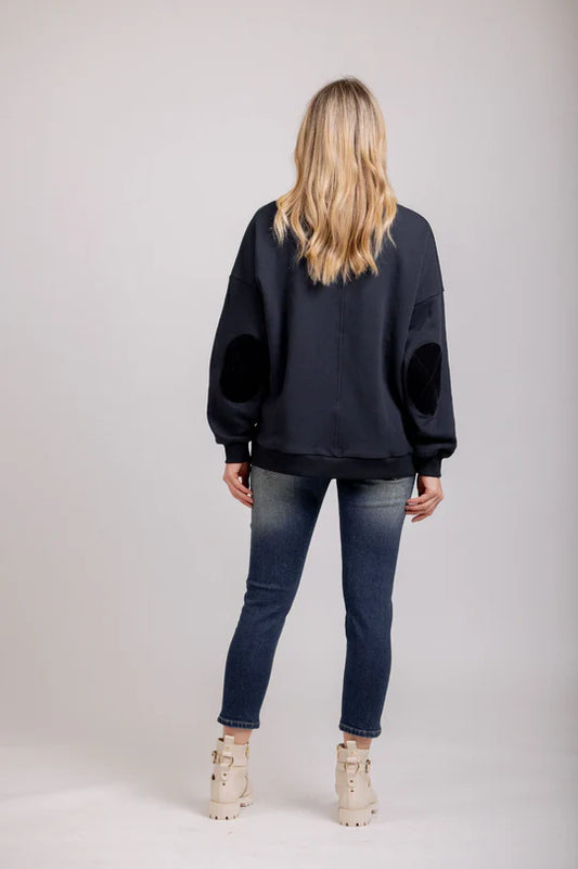 Mi Moso Kylie Sweat - Navy