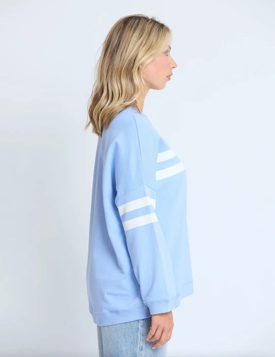 Stella & Gemma Newport Relaxed Crew - Cornflower True Icon