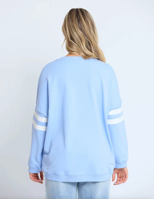 Stella & Gemma Newport Relaxed Crew - Cornflower True Icon