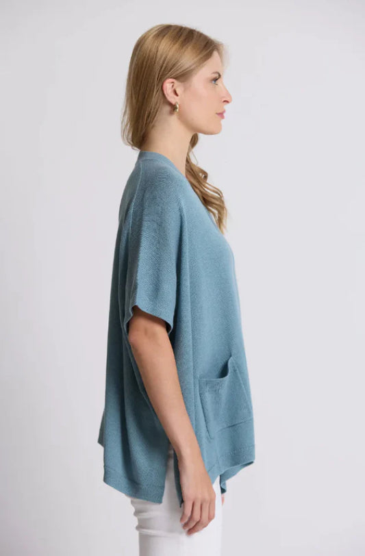 Stella + Gemma Elliot Cardigan - Duck Egg