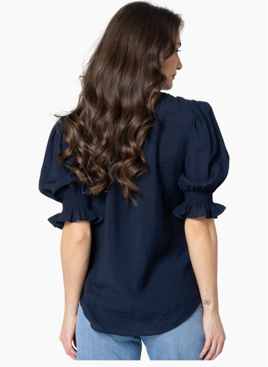 Seeking Lola Addyson Blouse - Ink