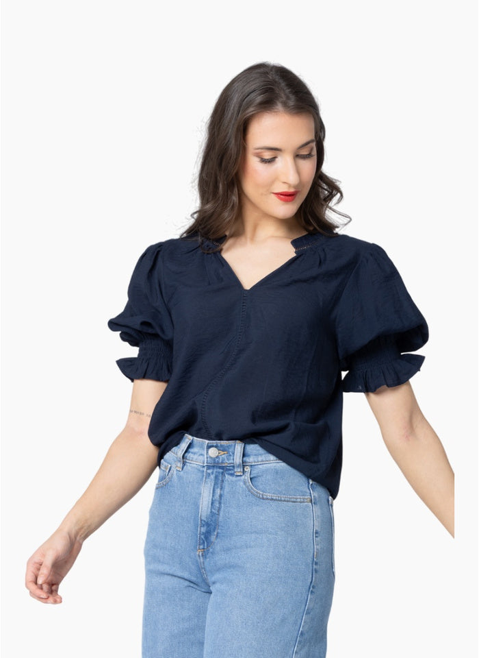 Seeking Lola Addyson Blouse - Ink