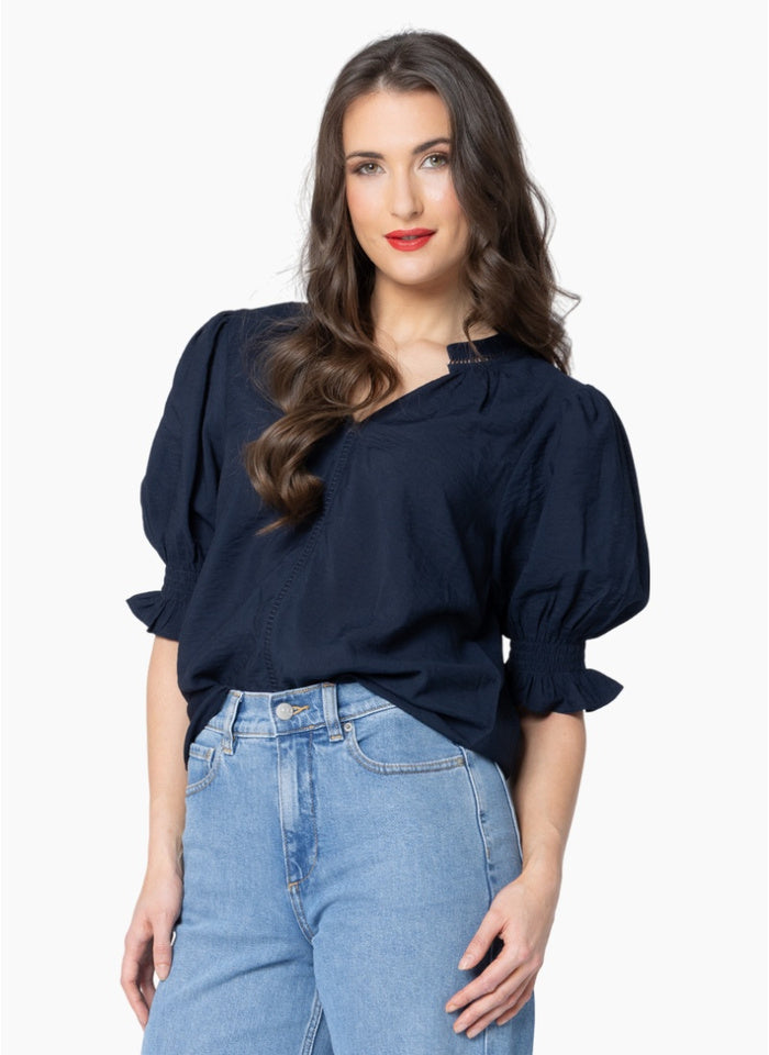 Seeking Lola Addyson Blouse - Ink