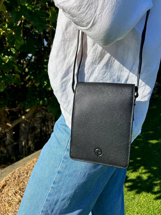 Second Nature Leather Cross Body Bag