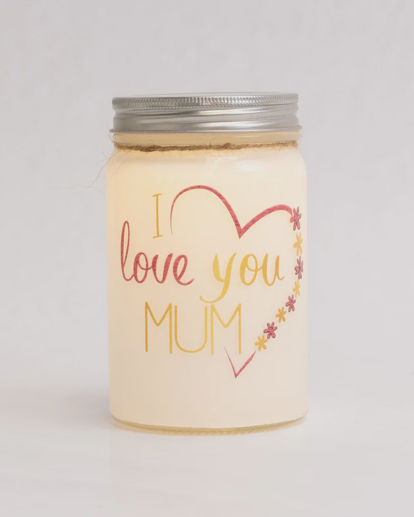 Stellar Haus Sparkle Jar - I love you Mum
