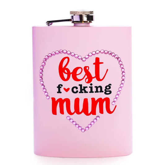 Carolina Drinking Flask Best F*ckn Mum
