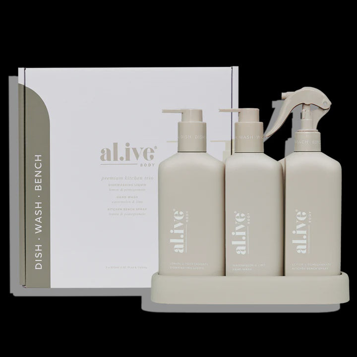 al.ive Body Kitchen Trio - Lemon & Pomegranate + Watermelon & Lime