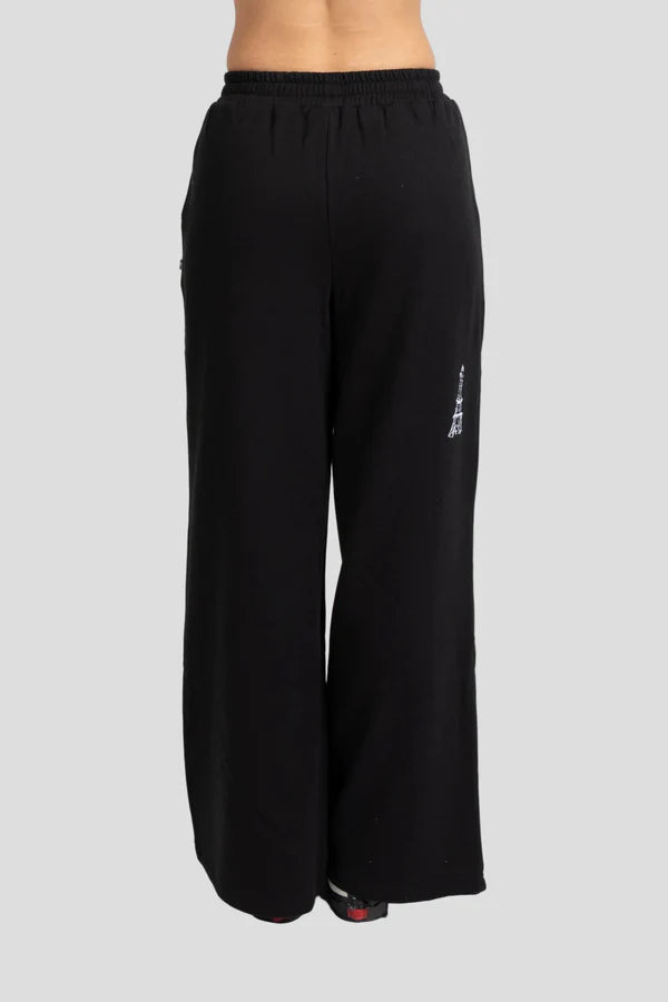 Federation Tokyo Trackie - Not Paris - Black