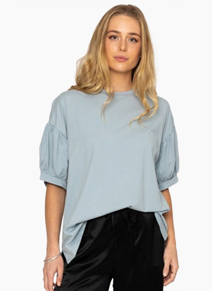 Two by Two Marley Top - Steel Blue