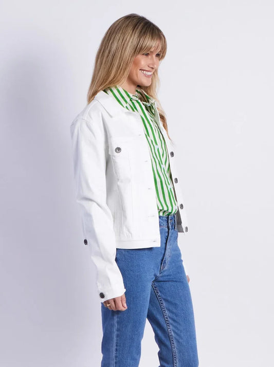 Monaco Jeans Rylan Jacket - White
