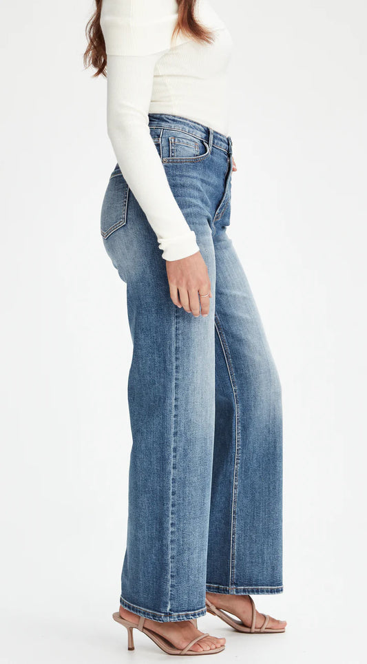 Junkfood Wendy SHORT STUFF Jeans -Denim Blue
