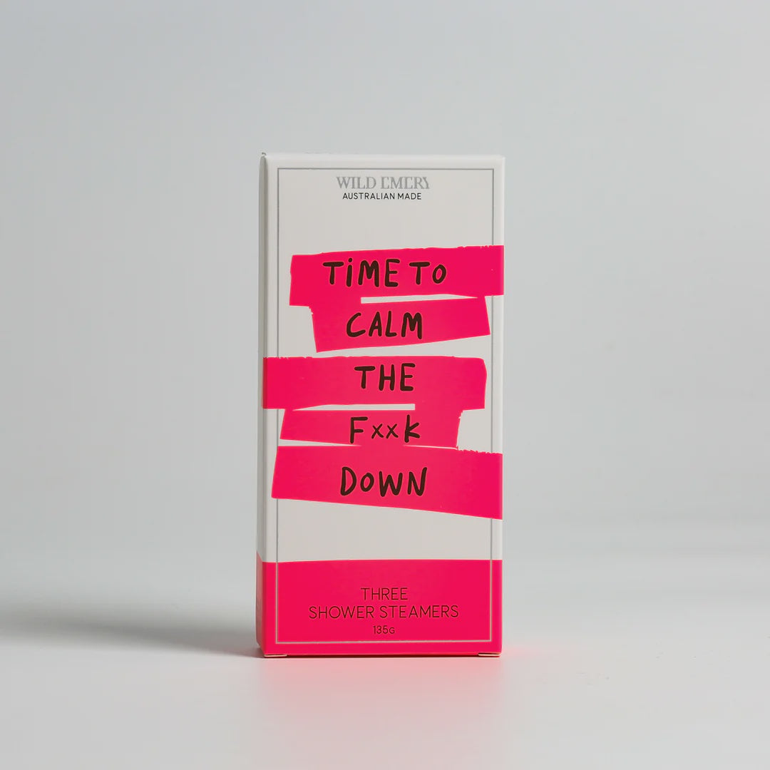 Ha Naturally Shower Steamers Pack of 3 - Time to Calm the F**k Down