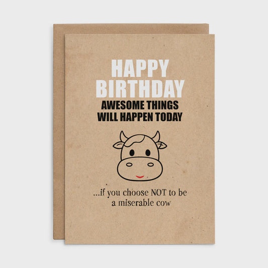 Defamations Card - HBD Awesome things