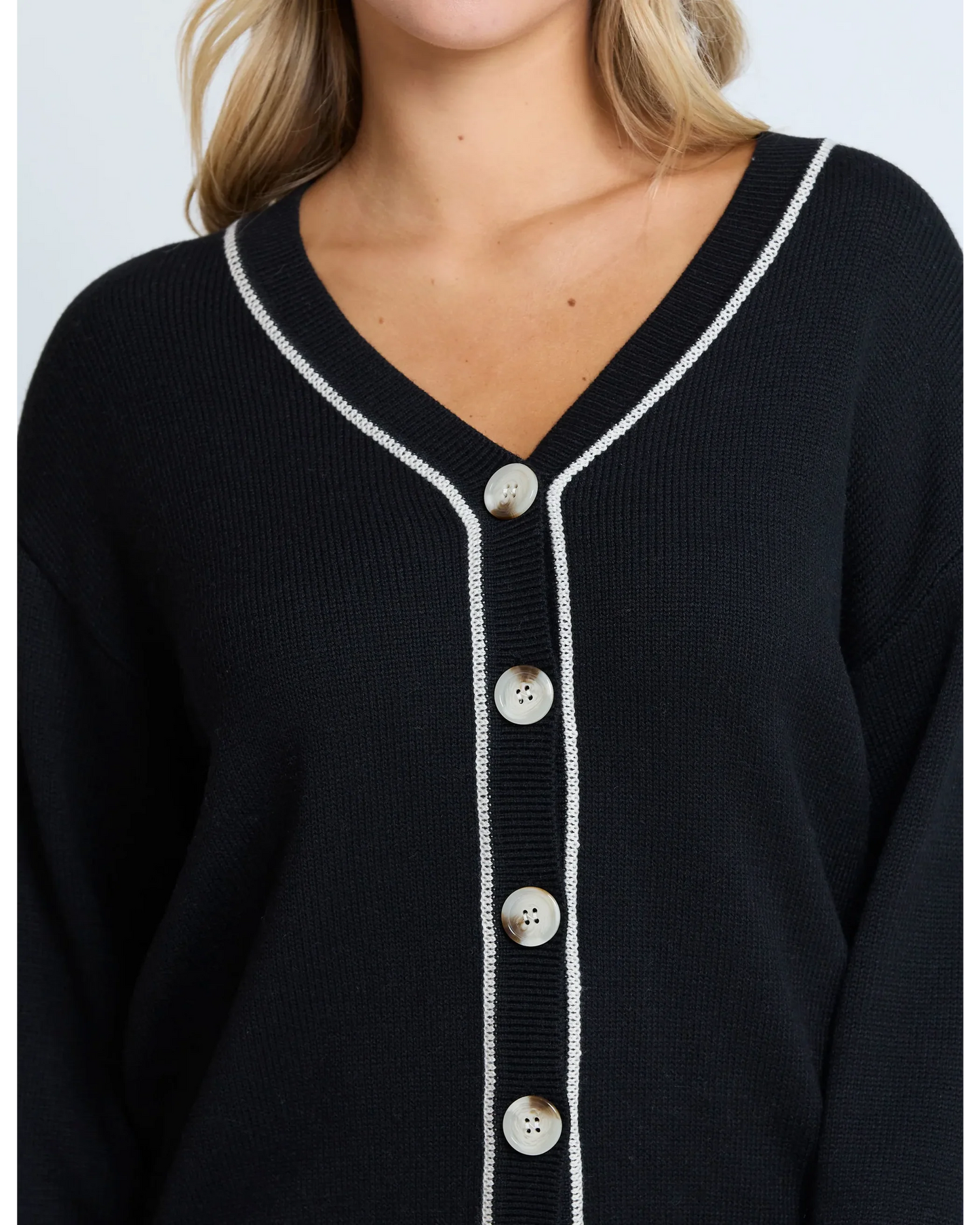 Stella + Gemma Annaliese Cardigan - Black
