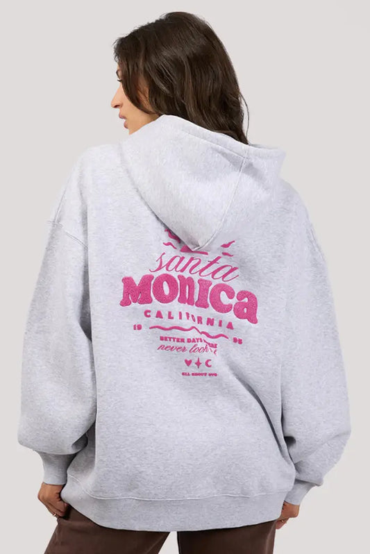 All About Eve Better Days Hoodie - Snow Marle