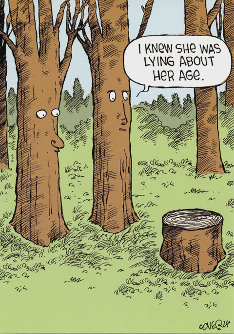 Image Gallery Card - Lying about Her Age
