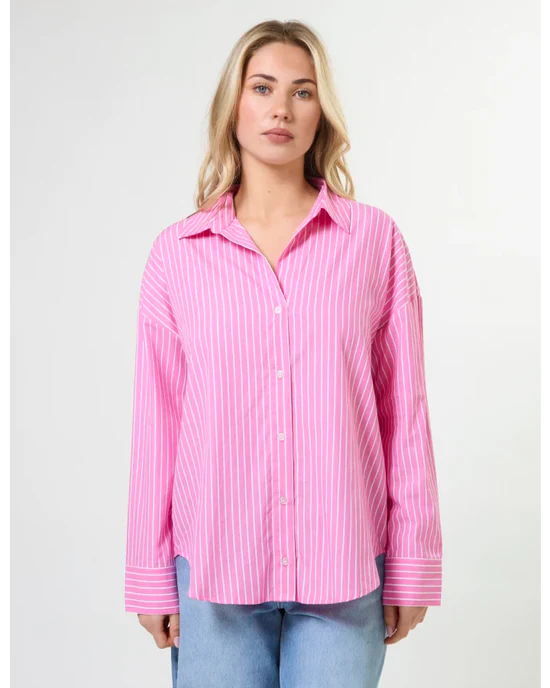 Stella + Gemma Everyday Shirt - Candy Stripe