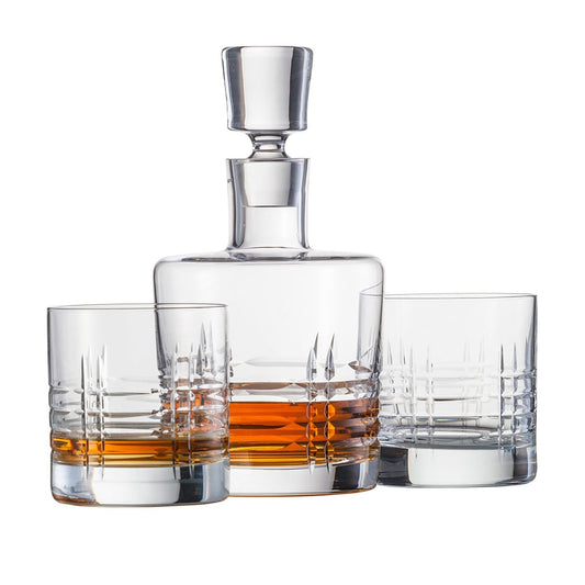 D & A Home Basic Bar Surfing Whiskey Decanter + 2 Glasses