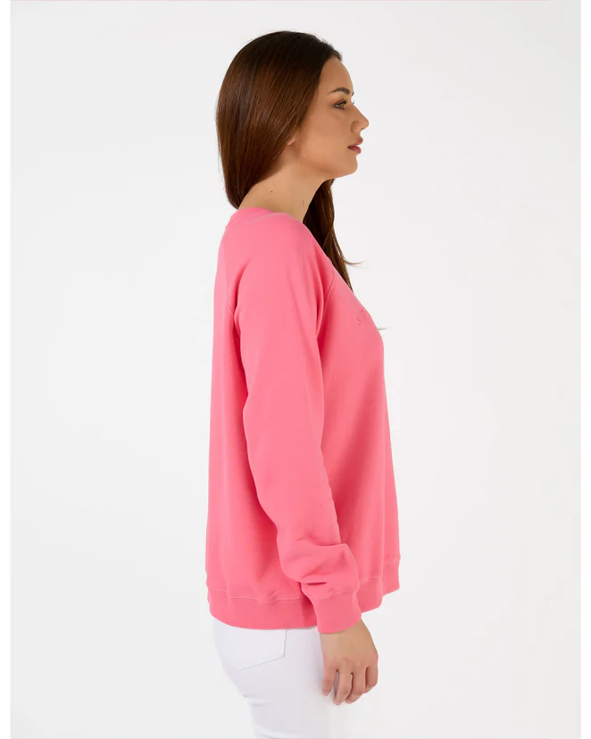 Stella + Gemma Classic Sweater Logo - Watermelon