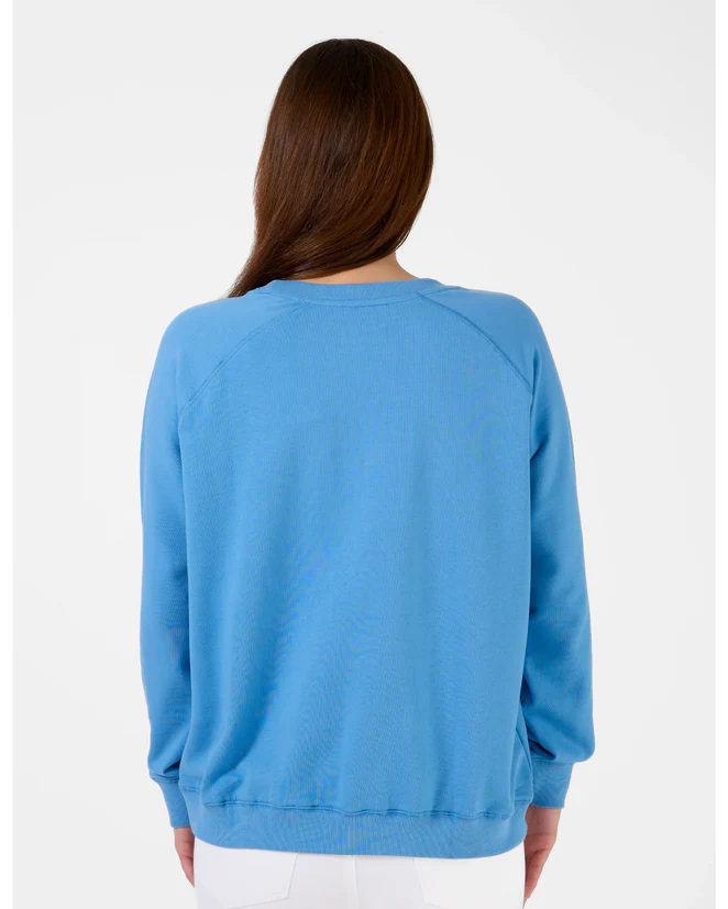 Stella + Gemma Classic Sweater Logo - Sky