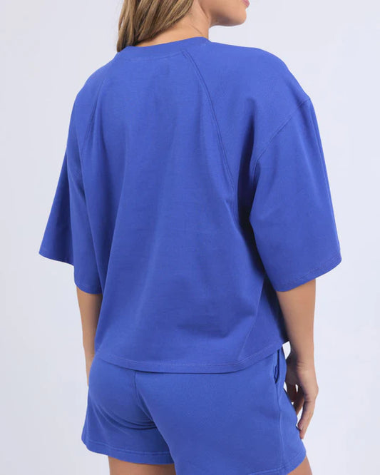 Foxwood Coded Throw On - Blue