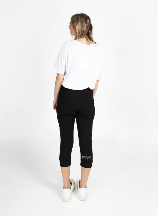 Federation Cut Trackies Coordinates Black/White