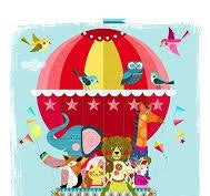 Image Vault Card - Balloon Adventure