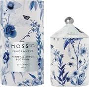Moss St. Ceramic Mini Candle 100g - Peony & Apple Blossom
