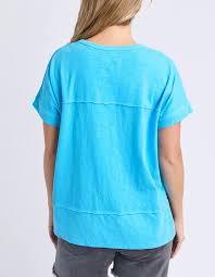 Foxwood Allison Tee - Aqua
