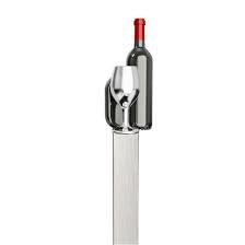Stellar Haus Metal Bookmark - Wine Bottle