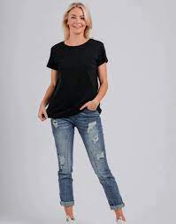 Mi Moso Staple Tee Black