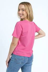 Elm Melrose Top - Aurora Pink