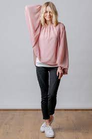 Moss By Mi Moso Suffolk Top Blush