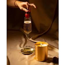 Ecoya Goldie Candle Holiday Collection - Chilli Strawberry